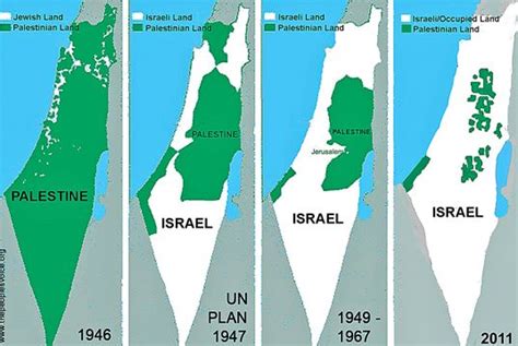 map before israel was created.